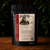 The Hungry Wolf Liscio Blend Coffee Beans | Medium Roast Specialty Arabica | Berry, Vanilla & Milk Chocolate Notes