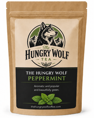 The Hungry Wolf Peppermint Tea – Premium Naturally Caffeine-Free Herbal Tea