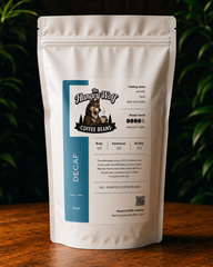 The Hungry Wolf Swiss-Water Decaf Coffee Beans  | Chemical-Free Decaffeinated Coffee | Dark Chocolate Notes