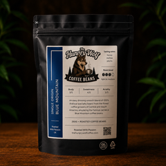 The Hungry Wolf Blue Mountain Blend Coffee Beans – Smooth Specialty Arabica Coffee