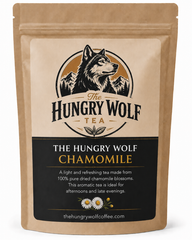 The Hungry Wolf Chamomile Tea – Premium Caffeine-Free Herbal Infusion