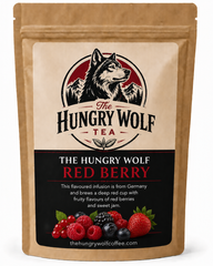 The Hungry Wolf Red Berry Tea – Premium Fruity Herbal Infusion