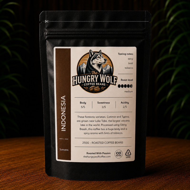 The Ember Trail – Indonesia Sumatra Lake Single Origin Coffee Beans